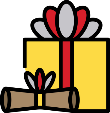 Hediye Kutusu Simgesi Simgesi PNG Yüksek Çözünürlük Şeffaf Arkaplan Vektörü İllüstrasyonu Doğum Günü Yıldönümü Yıldönümü Hediye Paketi Düz Tasarım Dijital Sanat Grafik İndirmesi