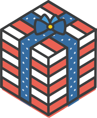 Hediye Kutusu Simgesi Simgesi PNG Yüksek Çözünürlük Şeffaf Arkaplan Vektörü İllüstrasyonu Doğum Günü Yıldönümü Yıldönümü Hediye Paketi Düz Tasarım Dijital Sanat Grafik İndirmesi