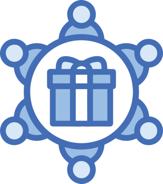 Hediye Kutusu Simgesi Simgesi PNG Yüksek Çözünürlük Şeffaf Arkaplan Vektörü İllüstrasyonu Doğum Günü Yıldönümü Yıldönümü Hediye Paketi Düz Tasarım Dijital Sanat Grafik İndirmesi