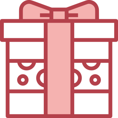 Hediye Kutusu Simgesi Simgesi PNG Yüksek Çözünürlük Şeffaf Arkaplan Vektörü İllüstrasyonu Doğum Günü Yıldönümü Yıldönümü Hediye Paketi Düz Tasarım Dijital Sanat Grafik İndirmesi