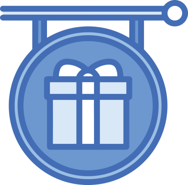 Hediye Kutusu Simgesi Simgesi PNG Yüksek Çözünürlük Şeffaf Arkaplan Vektörü İllüstrasyonu Doğum Günü Yıldönümü Yıldönümü Hediye Paketi Düz Tasarım Dijital Sanat Grafik İndirmesi