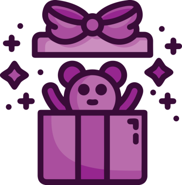 Hediye Kutusu Simgesi Simgesi PNG Yüksek Çözünürlük Şeffaf Arkaplan Vektörü İllüstrasyonu Doğum Günü Yıldönümü Yıldönümü Hediye Paketi Düz Tasarım Dijital Sanat Grafik İndirmesi