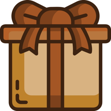 Hediye Kutusu Simgesi Simgesi PNG Yüksek Çözünürlük Şeffaf Arkaplan Vektörü İllüstrasyonu Doğum Günü Yıldönümü Yıldönümü Hediye Paketi Düz Tasarım Dijital Sanat Grafik İndirmesi