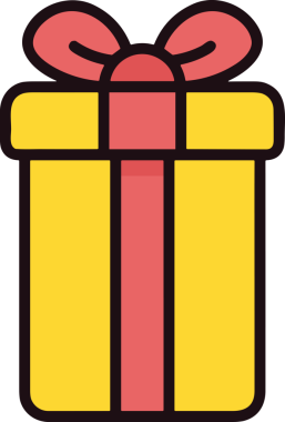 Hediye Kutusu Simgesi Simgesi PNG Yüksek Çözünürlük Şeffaf Arkaplan Vektörü İllüstrasyonu Doğum Günü Yıldönümü Yıldönümü Hediye Paketi Düz Tasarım Dijital Sanat Grafik İndirmesi