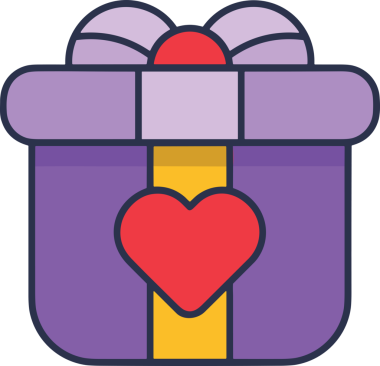 Hediye Kutusu Simgesi Simgesi PNG Yüksek Çözünürlük Şeffaf Arkaplan Vektörü İllüstrasyonu Doğum Günü Yıldönümü Yıldönümü Hediye Paketi Düz Tasarım Dijital Sanat Grafik İndirmesi