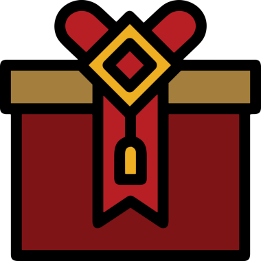 Hediye Kutusu Simgesi Simgesi PNG Yüksek Çözünürlük Şeffaf Arkaplan Vektörü İllüstrasyonu Doğum Günü Yıldönümü Yıldönümü Hediye Paketi Düz Tasarım Dijital Sanat Grafik İndirmesi