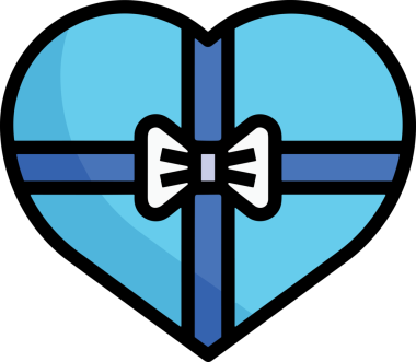 Hediye Kutusu Simgesi Simgesi PNG Yüksek Çözünürlük Şeffaf Arkaplan Vektörü İllüstrasyonu Doğum Günü Yıldönümü Yıldönümü Hediye Paketi Düz Tasarım Dijital Sanat Grafik İndirmesi