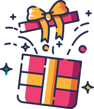 Hediye Kutusu Simgesi Simgesi PNG Yüksek Çözünürlük Şeffaf Arkaplan Vektörü İllüstrasyonu Doğum Günü Yıldönümü Yıldönümü Hediye Paketi Düz Tasarım Dijital Sanat Grafik İndirmesi