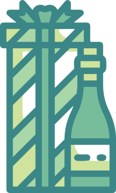 Hediye Kutusu Simgesi Simgesi PNG Yüksek Çözünürlük Şeffaf Arkaplan Vektörü İllüstrasyonu Doğum Günü Yıldönümü Yıldönümü Hediye Paketi Düz Tasarım Dijital Sanat Grafik İndirmesi