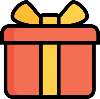 Hediye Kutusu Simgesi Simgesi PNG Yüksek Çözünürlük Şeffaf Arkaplan Vektörü İllüstrasyonu Doğum Günü Yıldönümü Yıldönümü Hediye Paketi Düz Tasarım Dijital Sanat Grafik İndirmesi