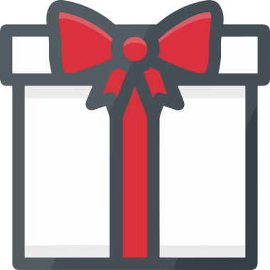 Hediye Kutusu Simgesi Simgesi PNG Yüksek Çözünürlük Şeffaf Arkaplan Vektörü İllüstrasyonu Doğum Günü Yıldönümü Yıldönümü Hediye Paketi Düz Tasarım Dijital Sanat Grafik İndirmesi