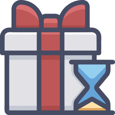 Hediye Kutusu Simgesi Simgesi PNG Yüksek Çözünürlük Şeffaf Arkaplan Vektörü İllüstrasyonu Doğum Günü Yıldönümü Yıldönümü Hediye Paketi Düz Tasarım Dijital Sanat Grafik İndirmesi