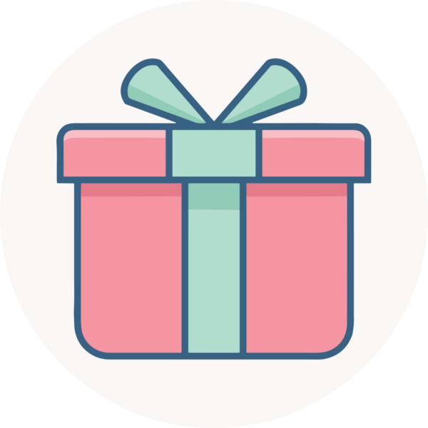 Hediye Kutusu Simgesi Simgesi PNG Yüksek Çözünürlük Şeffaf Arkaplan Vektörü İllüstrasyonu Doğum Günü Yıldönümü Yıldönümü Hediye Paketi Düz Tasarım Dijital Sanat Grafik İndirmesi