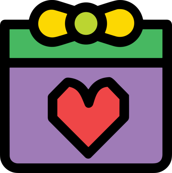 Hediye Kutusu Simgesi Simgesi PNG Yüksek Çözünürlük Şeffaf Arkaplan Vektörü İllüstrasyonu Doğum Günü Yıldönümü Yıldönümü Hediye Paketi Düz Tasarım Dijital Sanat Grafik İndirmesi