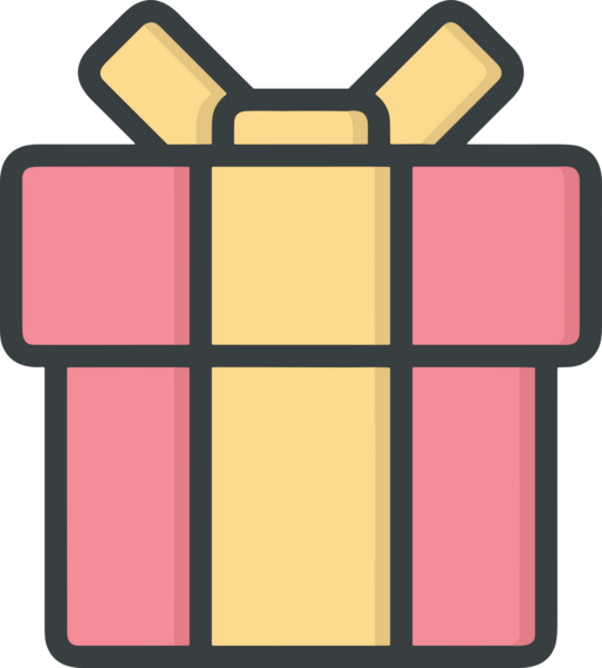 Hediye Kutusu Simgesi Simgesi PNG Yüksek Çözünürlük Şeffaf Arkaplan Vektörü İllüstrasyonu Doğum Günü Yıldönümü Yıldönümü Hediye Paketi Düz Tasarım Dijital Sanat Grafik İndirmesi