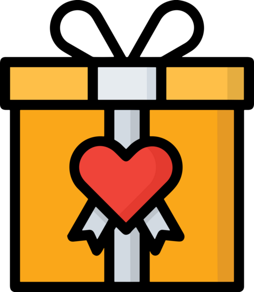 Hediye Kutusu Simgesi Simgesi PNG Yüksek Çözünürlük Şeffaf Arkaplan Vektörü İllüstrasyonu Doğum Günü Yıldönümü Yıldönümü Hediye Paketi Düz Tasarım Dijital Sanat Grafik İndirmesi