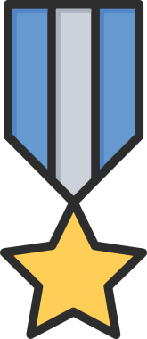 Yıldız renkli ikon sembolü png format vektör illüstrasyon grafik element tasarımı soyut dekoratif canlı estetik modern minimalist parlak gökkuşağı gradyan parlak ışık tarzı eşsiz sanatsal dijital tasarım