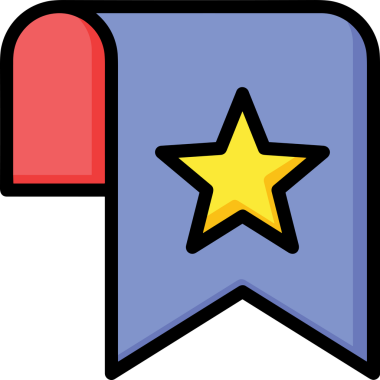 Yıldız renkli ikon sembolü png format vektör illüstrasyon grafik element tasarımı soyut dekoratif canlı estetik modern minimalist parlak gökkuşağı gradyan parlak ışık tarzı eşsiz sanatsal dijital tasarım