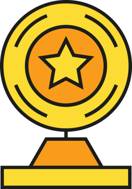 Yıldız renkli ikon sembolü png format vektör illüstrasyon grafik element tasarımı soyut dekoratif canlı estetik modern minimalist parlak gökkuşağı gradyan parlak ışık tarzı eşsiz sanatsal dijital tasarım