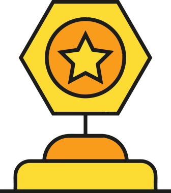 Yıldız renkli ikon sembolü png format vektör illüstrasyon grafik element tasarımı soyut dekoratif canlı estetik modern minimalist parlak gökkuşağı gradyan parlak ışık tarzı eşsiz sanatsal dijital tasarım