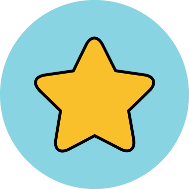 Yıldız renkli ikon sembolü png format vektör illüstrasyon grafik element tasarımı soyut dekoratif canlı estetik modern minimalist parlak gökkuşağı gradyan parlak ışık tarzı eşsiz sanatsal dijital tasarım