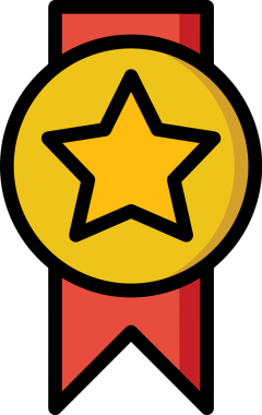 Yıldız renkli ikon sembolü png format vektör illüstrasyon grafik element tasarımı soyut dekoratif canlı estetik modern minimalist parlak gökkuşağı gradyan parlak ışık tarzı eşsiz sanatsal dijital tasarım