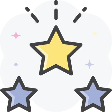 Yıldız renkli ikon sembolü png format vektör illüstrasyon grafik element tasarımı soyut dekoratif canlı estetik modern minimalist parlak gökkuşağı gradyan parlak ışık tarzı eşsiz sanatsal dijital tasarım