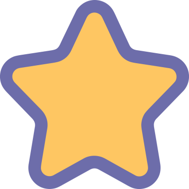 Yıldız renkli ikon sembolü png format vektör illüstrasyon grafik element tasarımı soyut dekoratif canlı estetik modern minimalist parlak gökkuşağı gradyan parlak ışık tarzı eşsiz sanatsal dijital tasarım