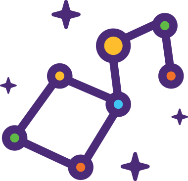 Yıldız renkli ikon sembolü png format vektör illüstrasyon grafik element tasarımı soyut dekoratif canlı estetik modern minimalist parlak gökkuşağı gradyan parlak ışık tarzı eşsiz sanatsal dijital tasarım