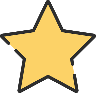 Yıldız renkli ikon sembolü png format vektör illüstrasyon grafik element tasarımı soyut dekoratif canlı estetik modern minimalist parlak gökkuşağı gradyan parlak ışık tarzı eşsiz sanatsal dijital tasarım