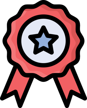 Yıldız renkli ikon sembolü png format vektör illüstrasyon grafik element tasarımı soyut dekoratif canlı estetik modern minimalist parlak gökkuşağı gradyan parlak ışık tarzı eşsiz sanatsal dijital tasarım