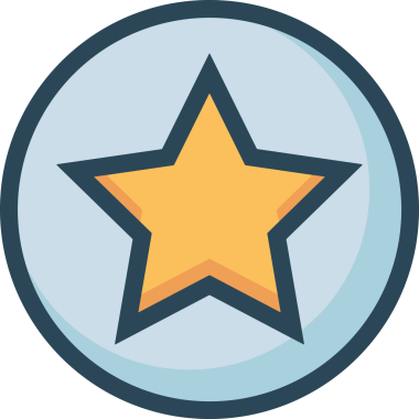 Yıldız renkli ikon sembolü png format vektör illüstrasyon grafik element tasarımı soyut dekoratif canlı estetik modern minimalist parlak gökkuşağı gradyan parlak ışık tarzı eşsiz sanatsal dijital tasarım