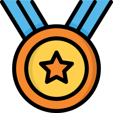 Yıldız renkli ikon sembolü png format vektör illüstrasyon grafik element tasarımı soyut dekoratif canlı estetik modern minimalist parlak gökkuşağı gradyan parlak ışık tarzı eşsiz sanatsal dijital tasarım