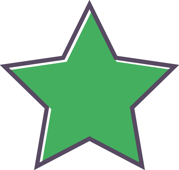 Yıldız renkli ikon sembolü png format vektör illüstrasyon grafik element tasarımı soyut dekoratif canlı estetik modern minimalist parlak gökkuşağı gradyan parlak ışık tarzı eşsiz sanatsal dijital tasarım