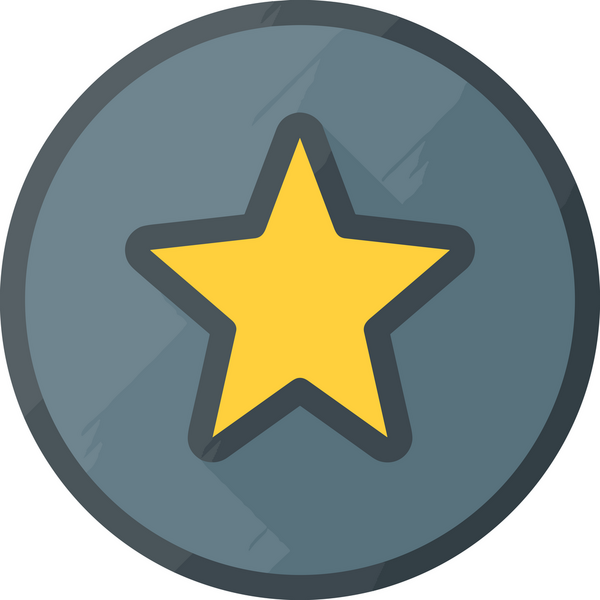 Yıldız renkli ikon sembolü png format vektör illüstrasyon grafik element tasarımı soyut dekoratif canlı estetik modern minimalist parlak gökkuşağı gradyan parlak ışık tarzı eşsiz sanatsal dijital tasarım