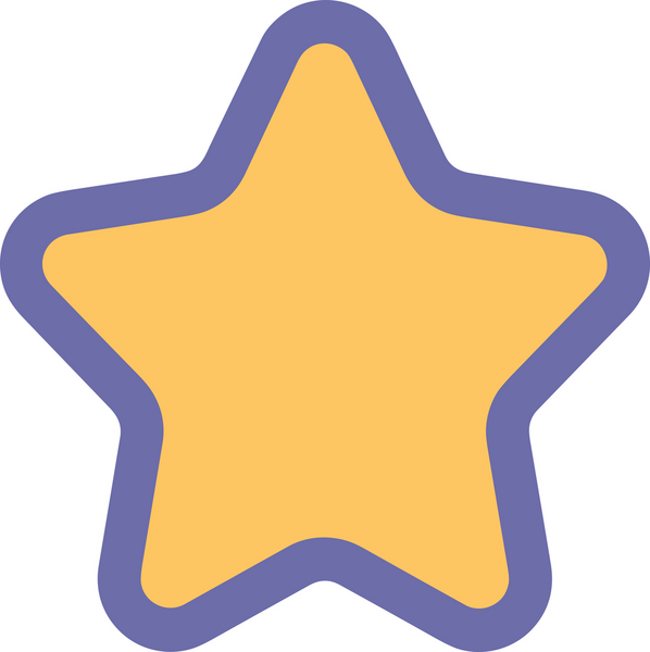 Yıldız renkli ikon sembolü png format vektör illüstrasyon grafik element tasarımı soyut dekoratif canlı estetik modern minimalist parlak gökkuşağı gradyan parlak ışık tarzı eşsiz sanatsal dijital tasarım