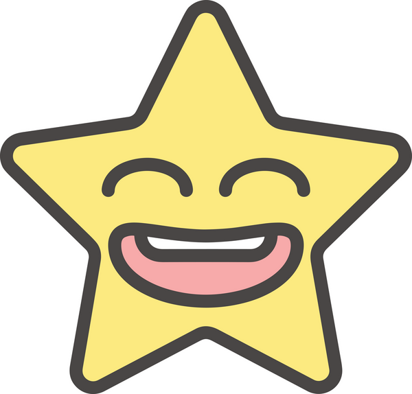 Yıldız renkli ikon sembolü png format vektör illüstrasyon grafik element tasarımı soyut dekoratif canlı estetik modern minimalist parlak gökkuşağı gradyan parlak ışık tarzı eşsiz sanatsal dijital tasarım