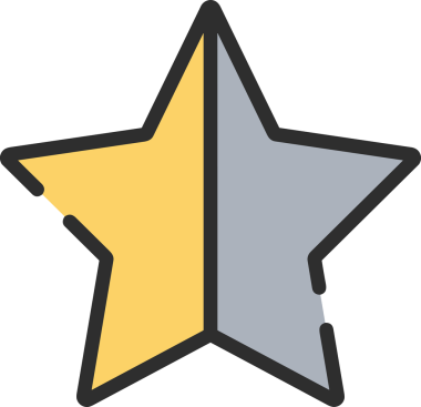 Yıldız renkli ikon sembolü png format vektör illüstrasyon grafik element tasarımı soyut dekoratif canlı estetik modern minimalist parlak gökkuşağı gradyan parlak ışık tarzı eşsiz sanatsal dijital tasarım