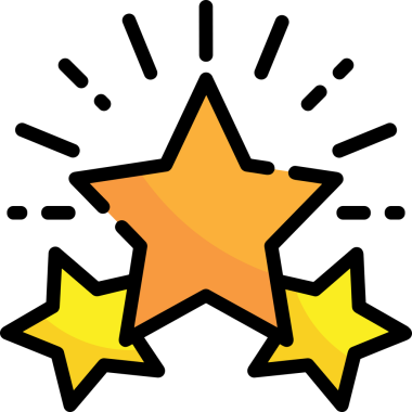 Yıldız renkli ikon sembolü png format vektör illüstrasyon grafik element tasarımı soyut dekoratif canlı estetik modern minimalist parlak gökkuşağı gradyan parlak ışık tarzı eşsiz sanatsal dijital tasarım