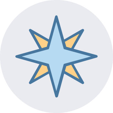 Yıldız renkli ikon sembolü png format vektör illüstrasyon grafik element tasarımı soyut dekoratif canlı estetik modern minimalist parlak gökkuşağı gradyan parlak ışık tarzı eşsiz sanatsal dijital tasarım