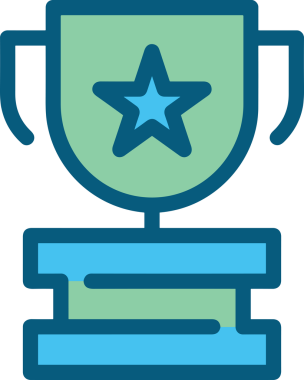 Yıldız renkli ikon sembolü png format vektör illüstrasyon grafik element tasarımı soyut dekoratif canlı estetik modern minimalist parlak gökkuşağı gradyan parlak ışık tarzı eşsiz sanatsal dijital tasarım