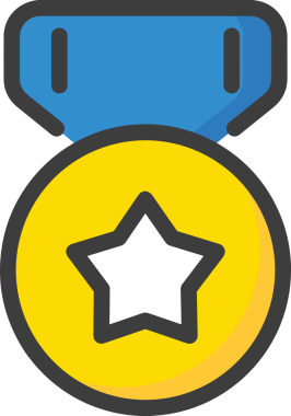 Yıldız renkli ikon sembolü png format vektör illüstrasyon grafik element tasarımı soyut dekoratif canlı estetik modern minimalist parlak gökkuşağı gradyan parlak ışık tarzı eşsiz sanatsal dijital tasarım