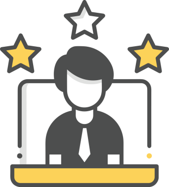 Yıldız renkli ikon sembolü png format vektör illüstrasyon grafik element tasarımı soyut dekoratif canlı estetik modern minimalist parlak gökkuşağı gradyan parlak ışık tarzı eşsiz sanatsal dijital tasarım