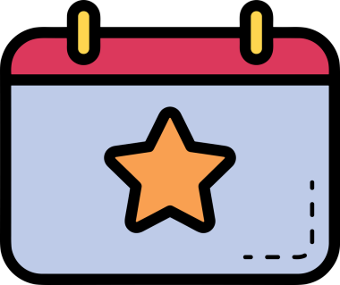 Yıldız renkli ikon sembolü png format vektör illüstrasyon grafik element tasarımı soyut dekoratif canlı estetik modern minimalist parlak gökkuşağı gradyan parlak ışık tarzı eşsiz sanatsal dijital tasarım