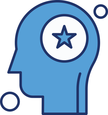 Yıldız renkli ikon sembolü png format vektör illüstrasyon grafik element tasarımı soyut dekoratif canlı estetik modern minimalist parlak gökkuşağı gradyan parlak ışık tarzı eşsiz sanatsal dijital tasarım