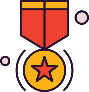 Yıldız renkli ikon sembolü png format vektör illüstrasyon grafik element tasarımı soyut dekoratif canlı estetik modern minimalist parlak gökkuşağı gradyan parlak ışık tarzı eşsiz sanatsal dijital tasarım