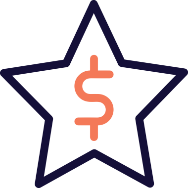 Yıldız renkli ikon sembolü png format vektör illüstrasyon grafik element tasarımı soyut dekoratif canlı estetik modern minimalist parlak gökkuşağı gradyan parlak ışık tarzı eşsiz sanatsal dijital tasarım