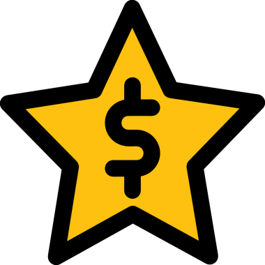 Yıldız renkli ikon sembolü png format vektör illüstrasyon grafik element tasarımı soyut dekoratif canlı estetik modern minimalist parlak gökkuşağı gradyan parlak ışık tarzı eşsiz sanatsal dijital tasarım