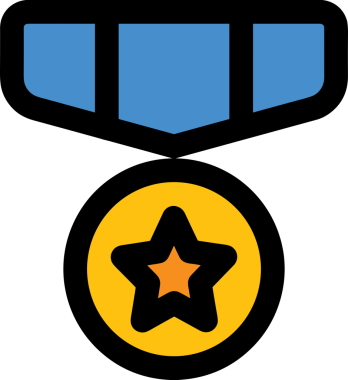 Yıldız renkli ikon sembolü png format vektör illüstrasyon grafik element tasarımı soyut dekoratif canlı estetik modern minimalist parlak gökkuşağı gradyan parlak ışık tarzı eşsiz sanatsal dijital tasarım