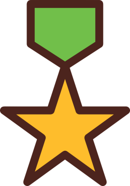 Yıldız renkli ikon sembolü png format vektör illüstrasyon grafik element tasarımı soyut dekoratif canlı estetik modern minimalist parlak gökkuşağı gradyan parlak ışık tarzı eşsiz sanatsal dijital tasarım